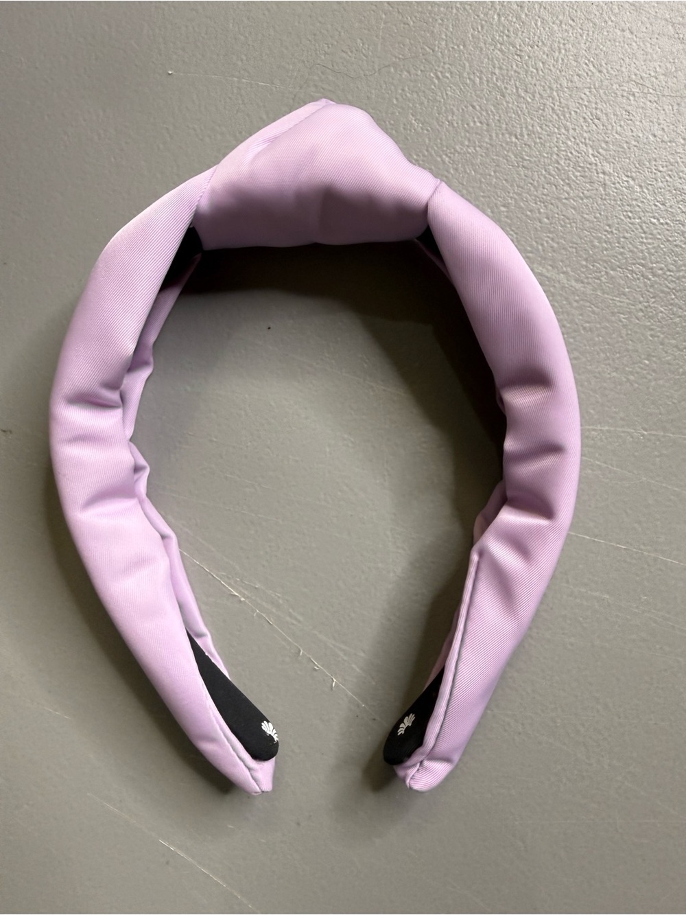 Lele Sadoughi Purple Knotted Headband